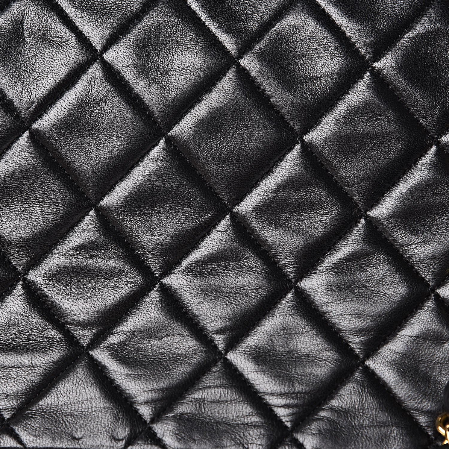 Chanel Lambskin Quilted Medium Single Flap Black 11 of 15