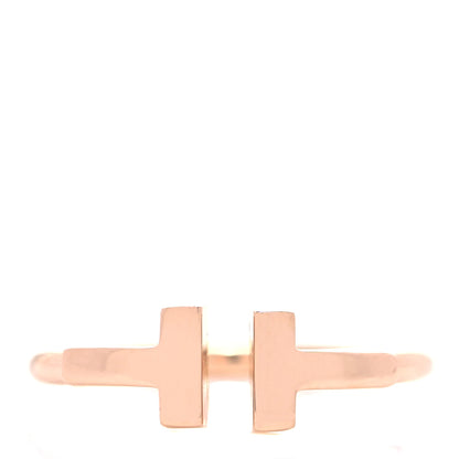 Tiffany 18K Rose Gold T Wire Ring 49 5 1 of 5