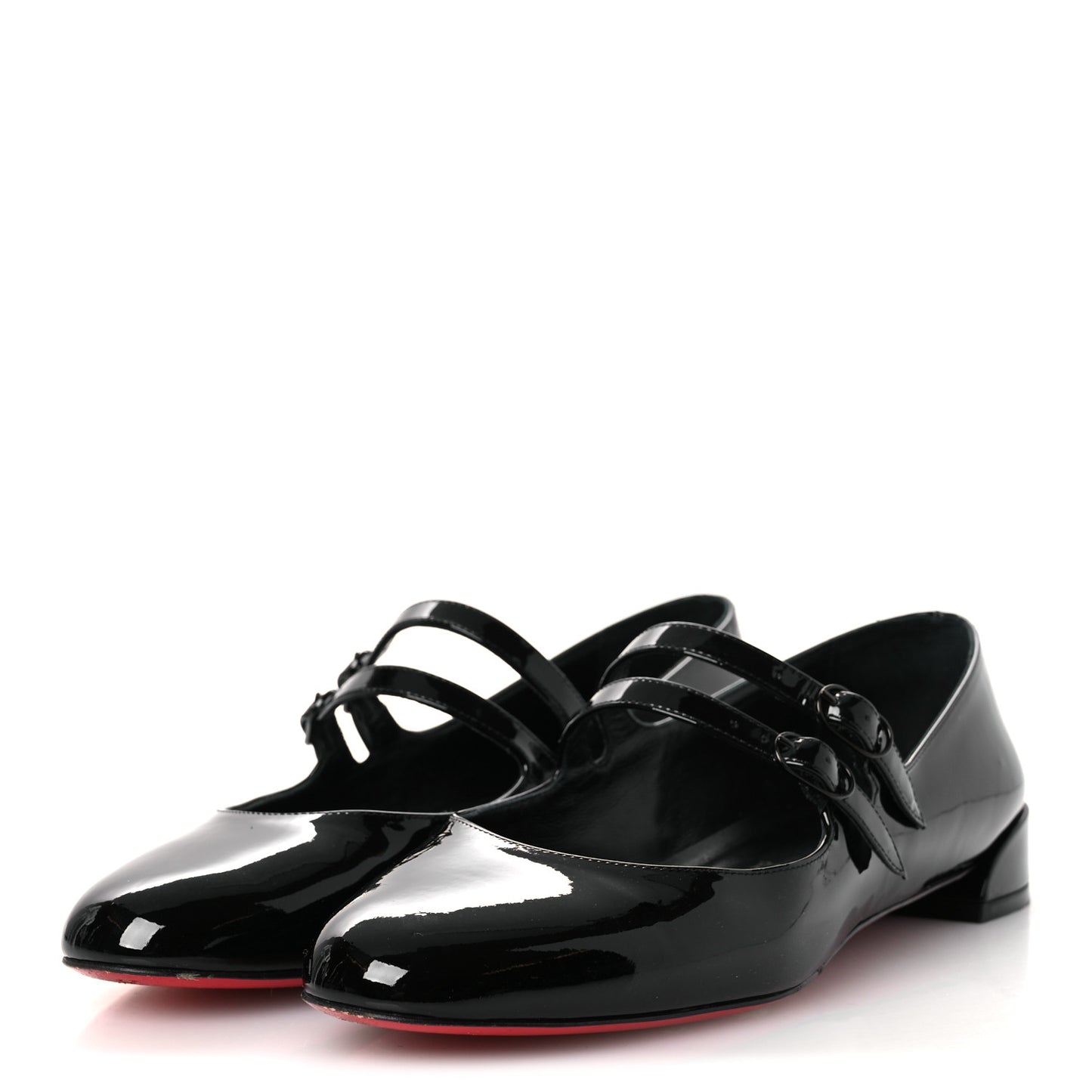 Patent Sweet Jane Flats 39 Black