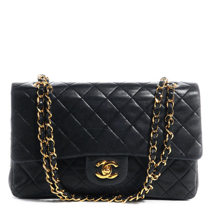 Chanel Lambskin Medium Double Flap Black 1 of 12