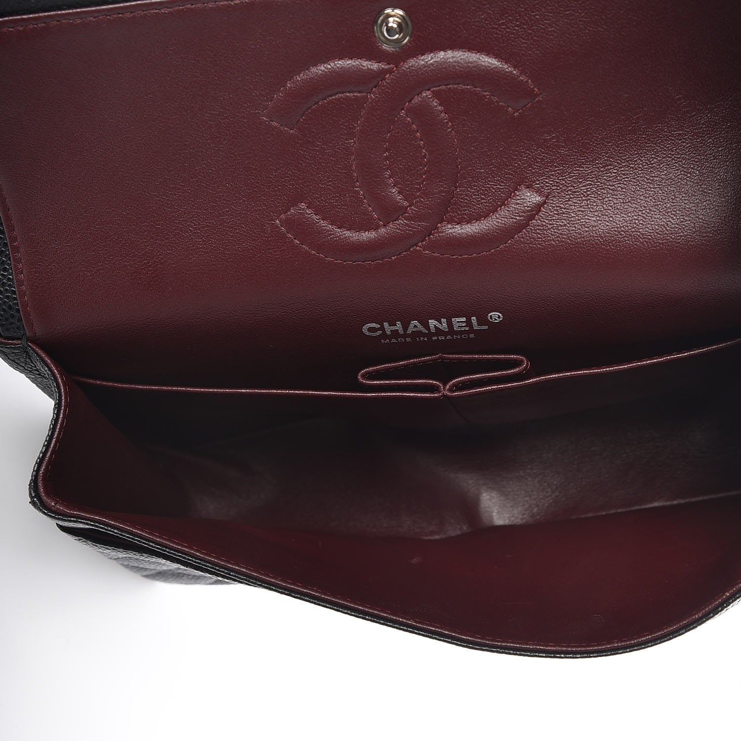 Chanel Caviar Quilted Medium Double Flap Black 5 of 7