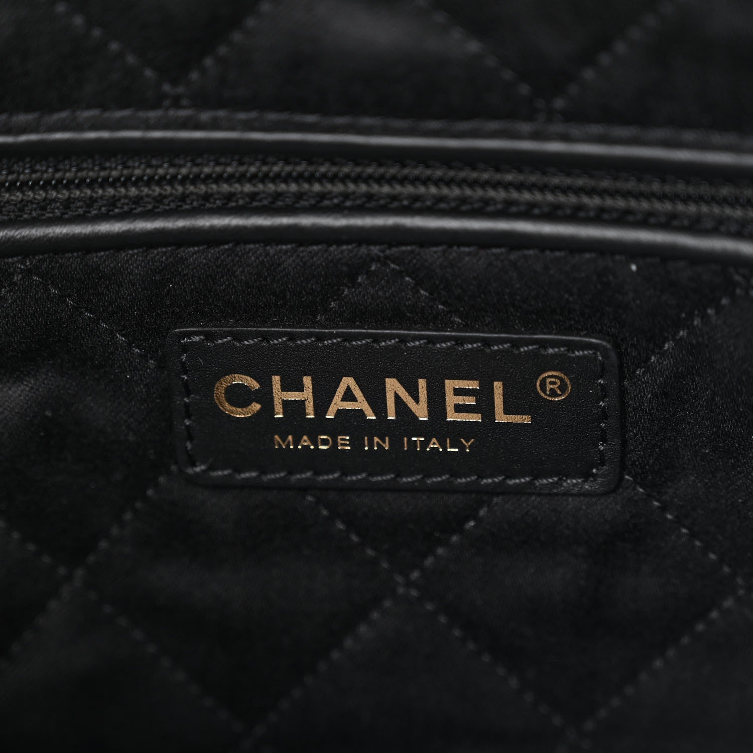 Chanel Shiny Calfskin Quilted Small Chanel 22 Black 7 of 11