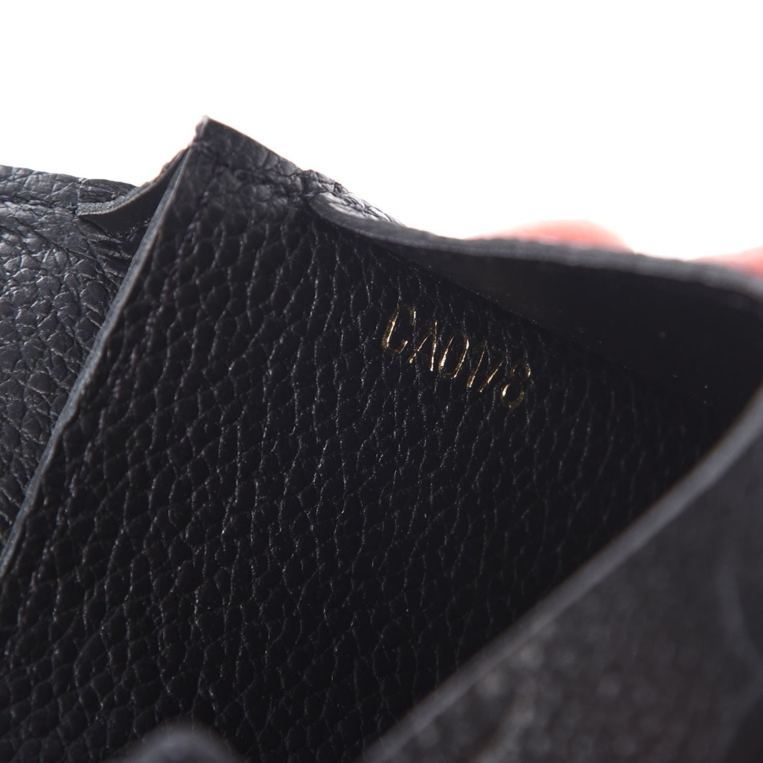 Louis Vuitton Empreinte Business Card Holder Black 7 of 8