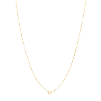 Tiffany 18K Yellow Gold Diamond .16ct Elsa Peretti Diamonds by the Yard Pendant Necklace 1 of 4