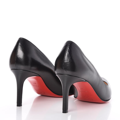 Christian Louboutin Kid Simple 70 Pumps 37 Black 4 of 8