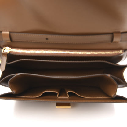 Celine Box Calfskin Medium Classic Box Flap Bag Camel 5 of 9