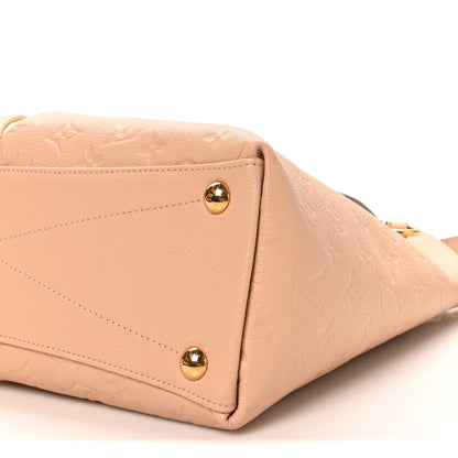 Louis Vuitton Empreinte V Tote MM Beige Rose Creme 8 of 9