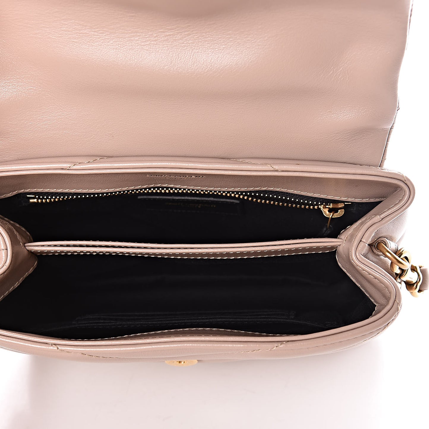 Calfskin Y Quilted Monogram Toy Loulou Crossbody Bag Marble Pink