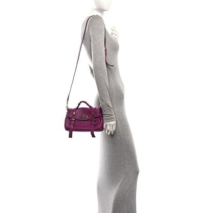 Mulberry Heavy Grain Mini Alexa Orchid Bloom 2 of 9