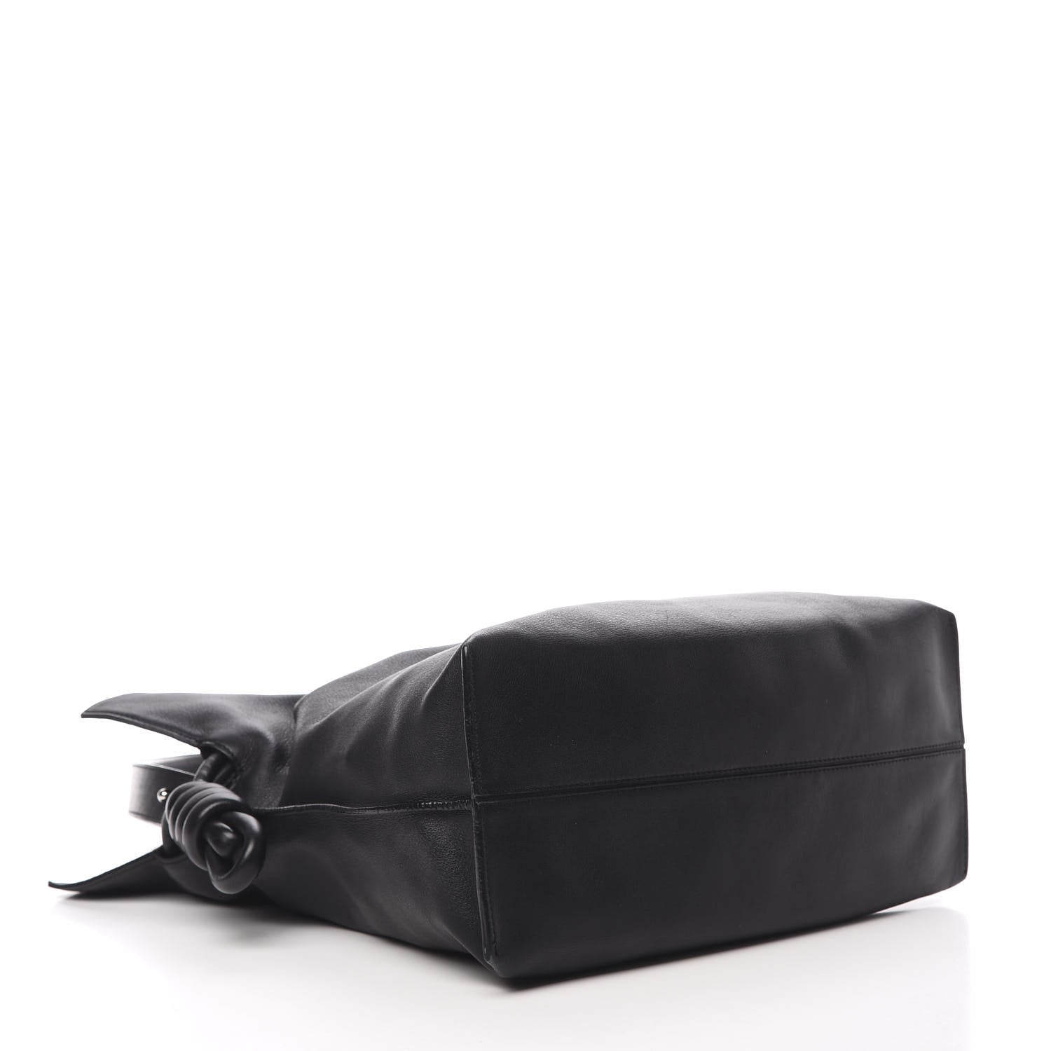 Loewe Calfskin Flamenco Knot Bag Black 4 of 12