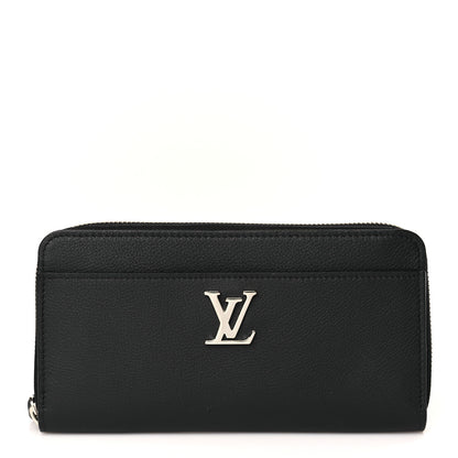 Louis Vuitton Calfskin Zippy Lockme Wallet Black 1 of 6