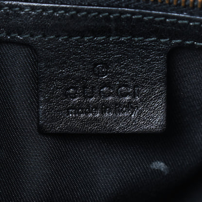 Gucci Monogram Medium Jockey Hobo Black 7 of 11