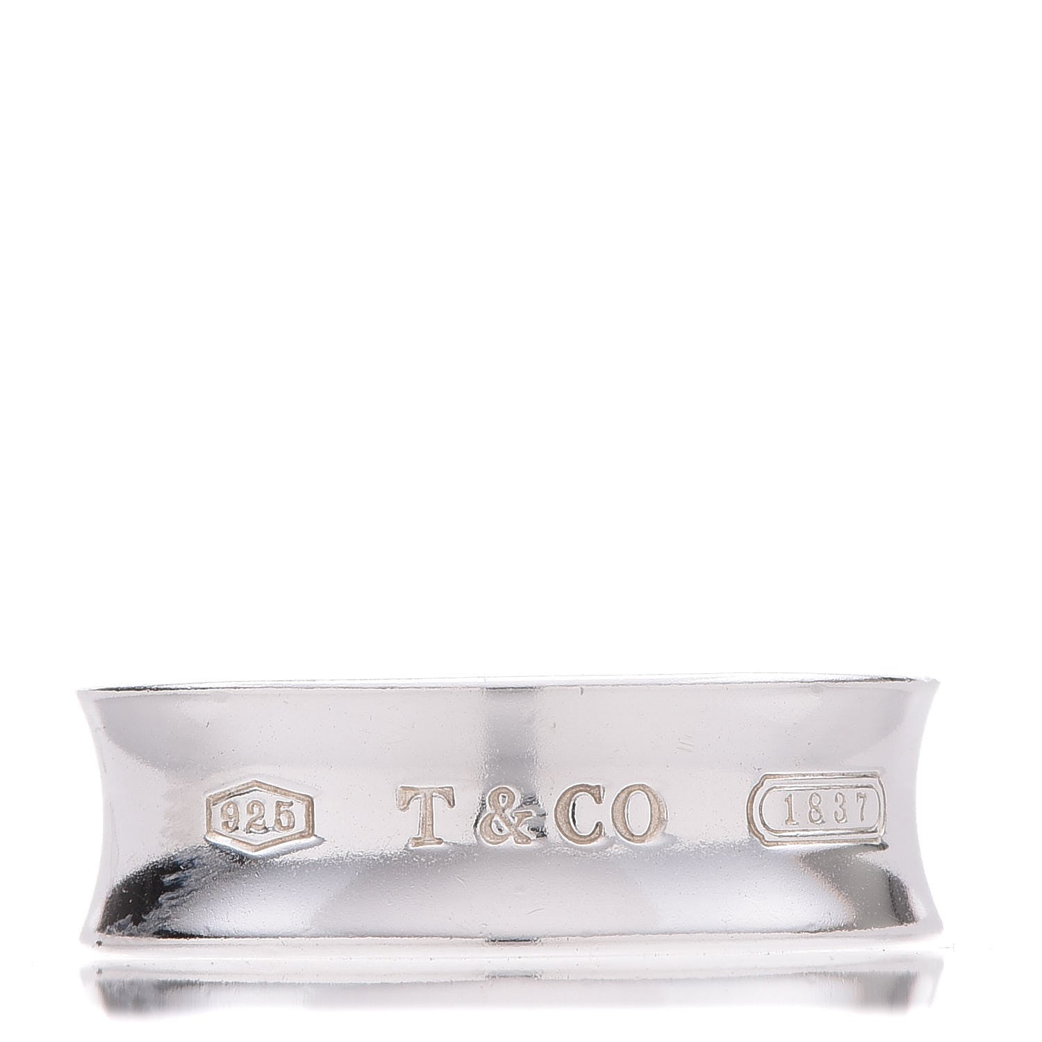 Tiffany Sterling Silver 1837 Ring 57 8 1 of 4