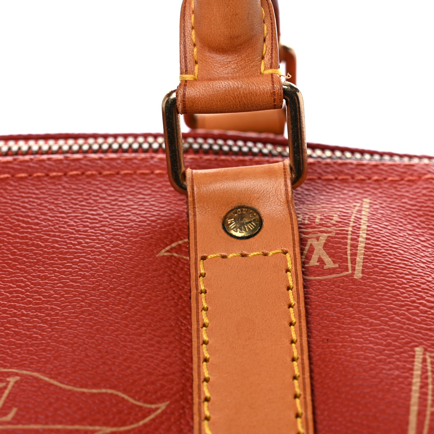 Louis Vuitton Canvas Americas Cup 1995 Saint Tropez Keepall 60 23 of 29