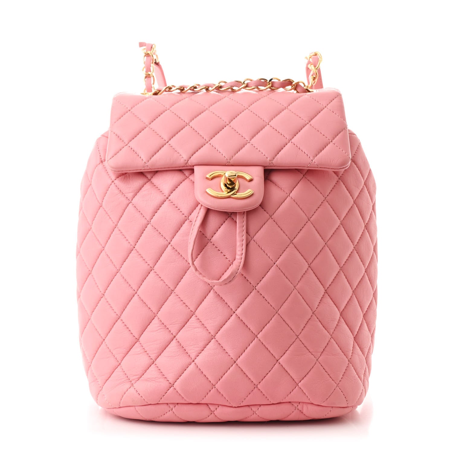 Chanel Lambskin Quilted Small Urban Spirit Backpack Pink 1 of 11