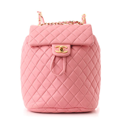 Chanel Lambskin Quilted Small Urban Spirit Backpack Pink 1 of 11