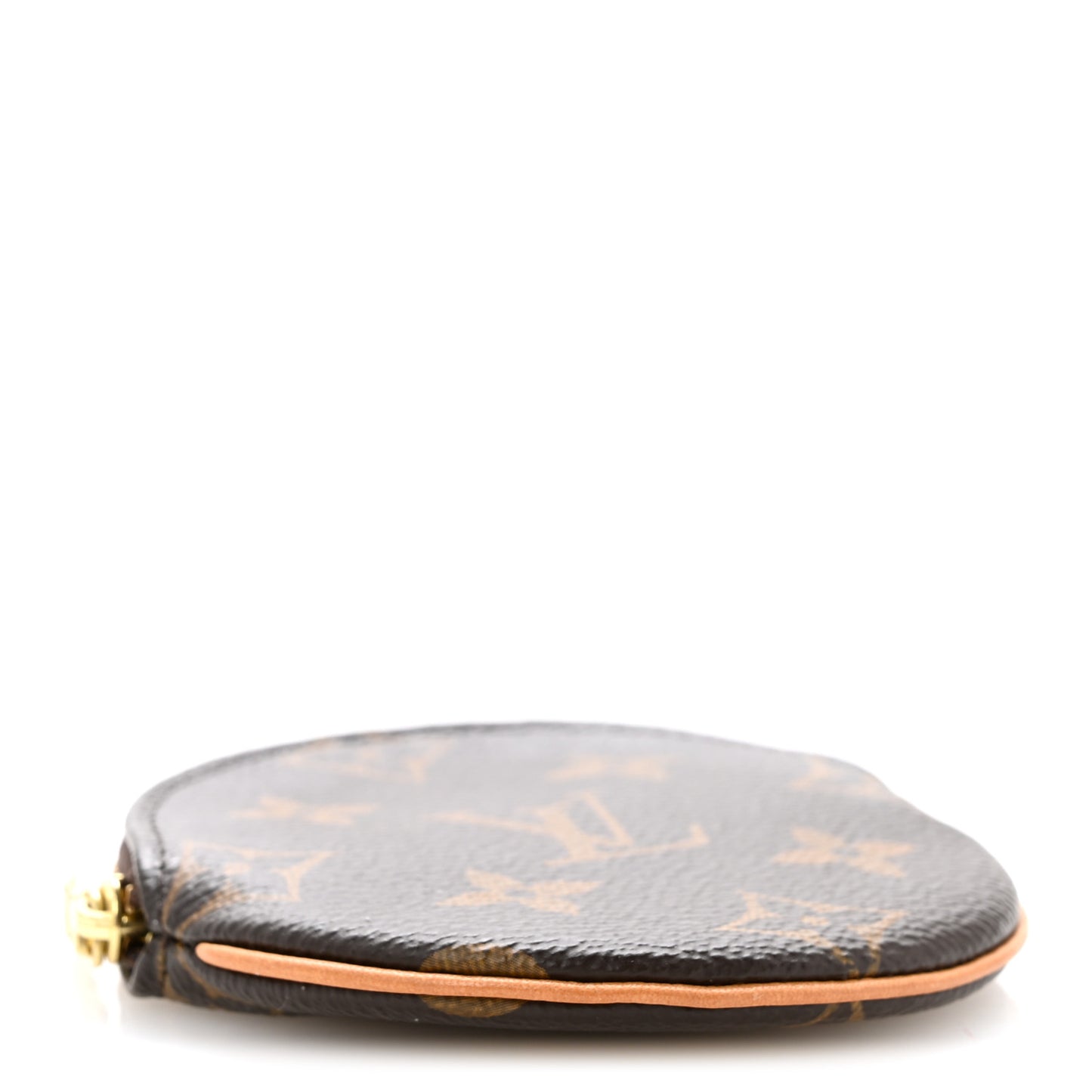 Monogram Round Coin Purse