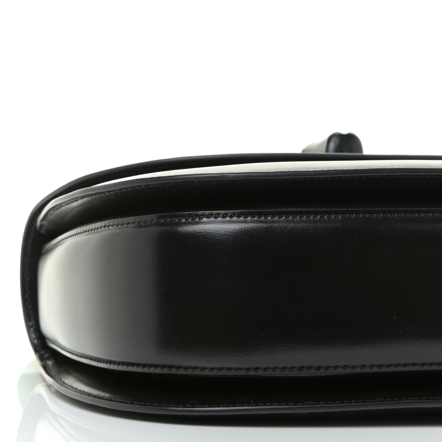 Gucci Boarded Dyana Lux Calfskin Web Monochrome Medium Bamboo 1947 Top Handle Bag Black 8 of 13