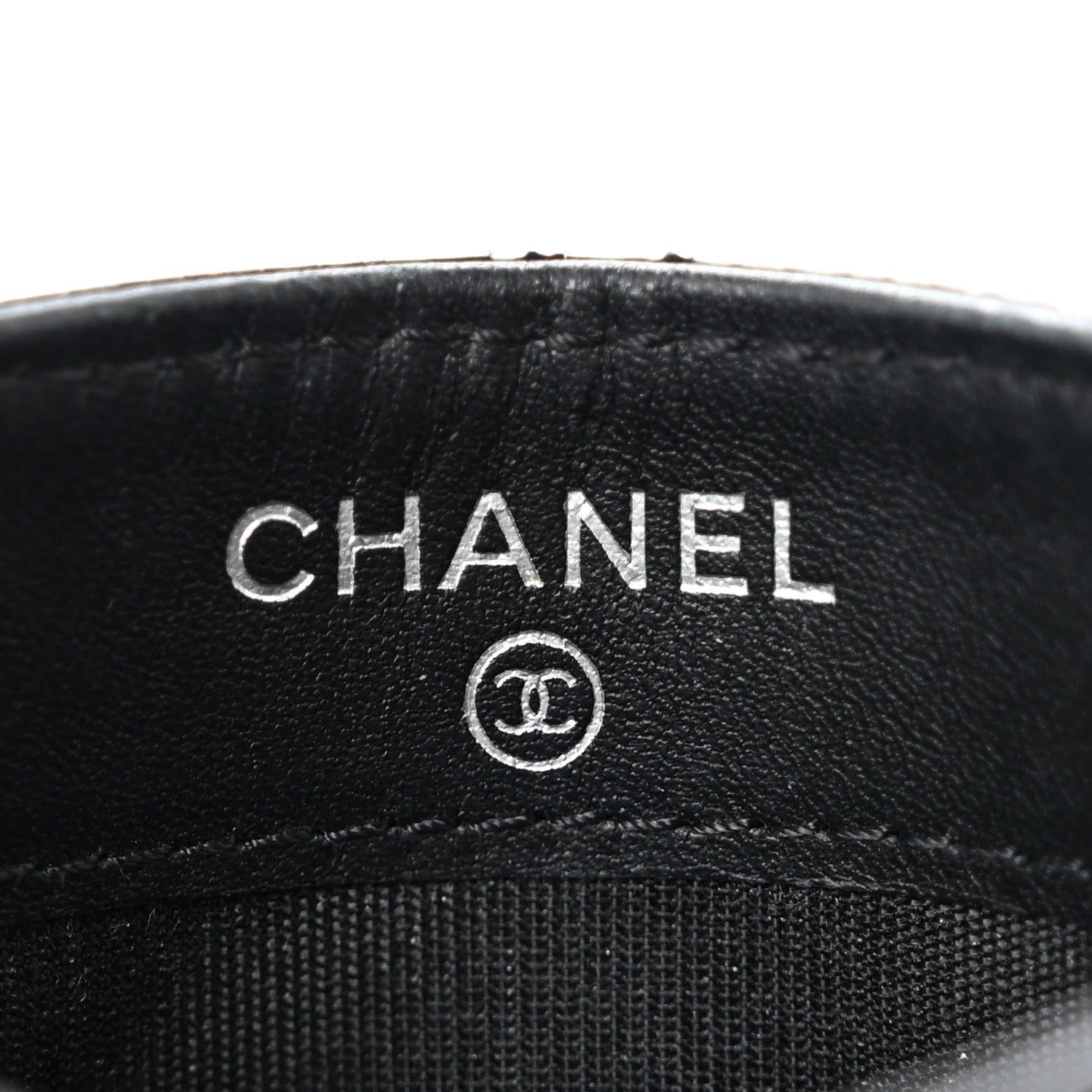 Chanel Patent Caviar CC Card Holder Black 6 of 10