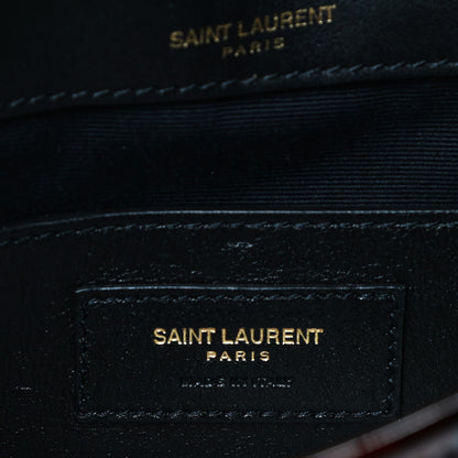 Saint Laurent Patent Monogram Baby Niki Chain Satchel Tortoiseshell 6 of 9