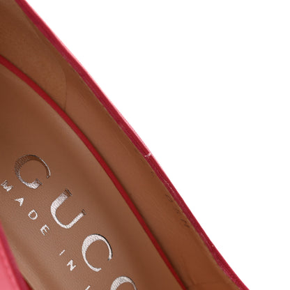 Gucci Malaga Kid GG 95mm Pumps 36.5 Rhodamine Pink 9 of 12