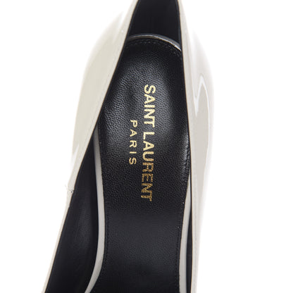 Saint Laurent Patent Opyum 100 Pumps 38 Neutro 7 of 8