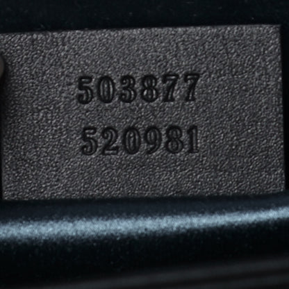 Gucci Suede Patent GG Web Small Ophidia Chain Shoulder Bag Black 7 of 14