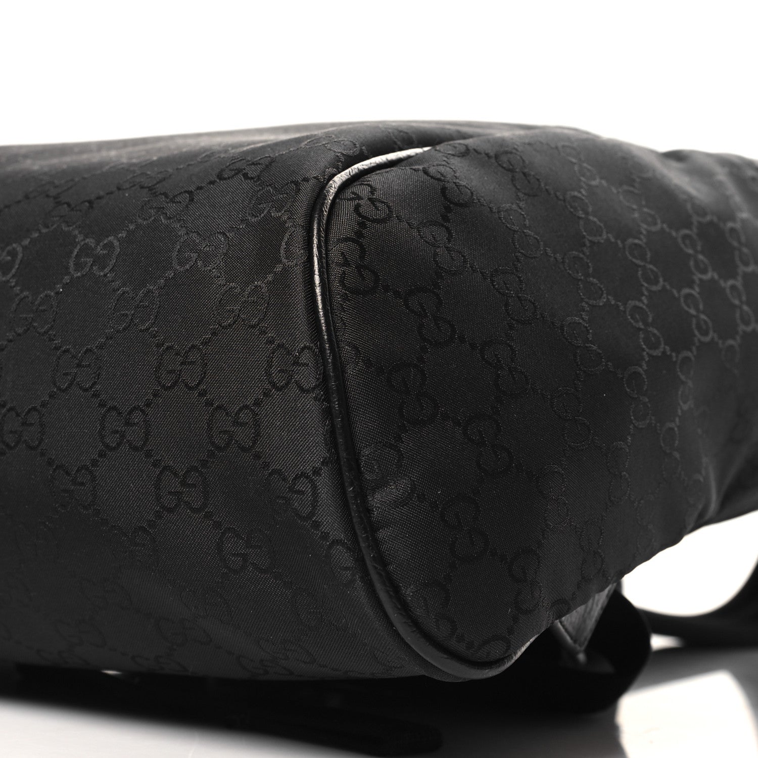 Gucci Nylon Monogram Slim Backpack Black 10 of 10
