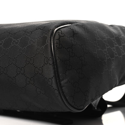 Gucci Nylon Monogram Slim Backpack Black 10 of 10