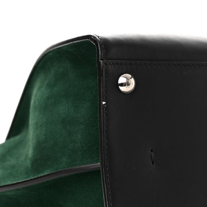 Fendi Vitello Baltico Kore Petite 3Jours Tote Black Verde Prato 11 of 11