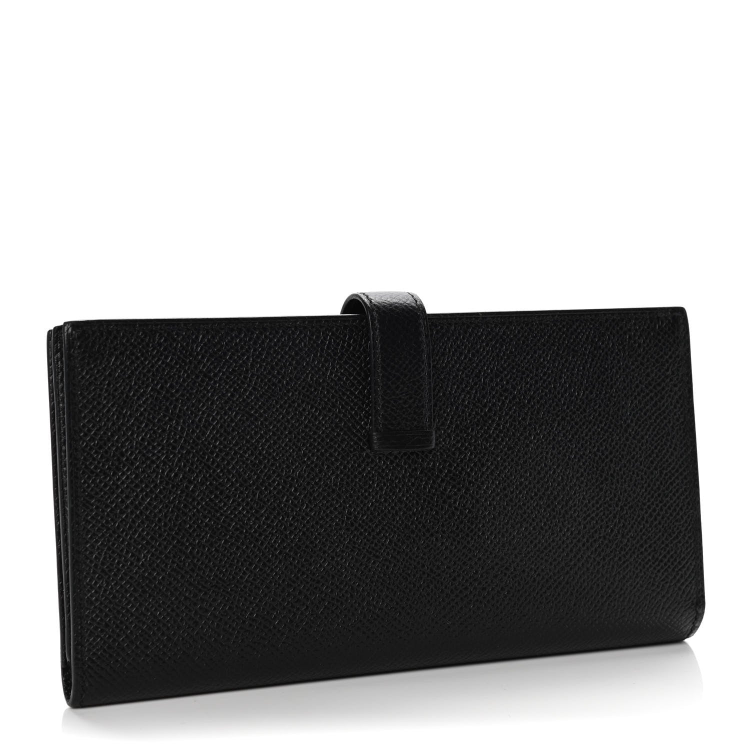 Hermes Epsom Bearn Gusset Wallet Black 2 of 11