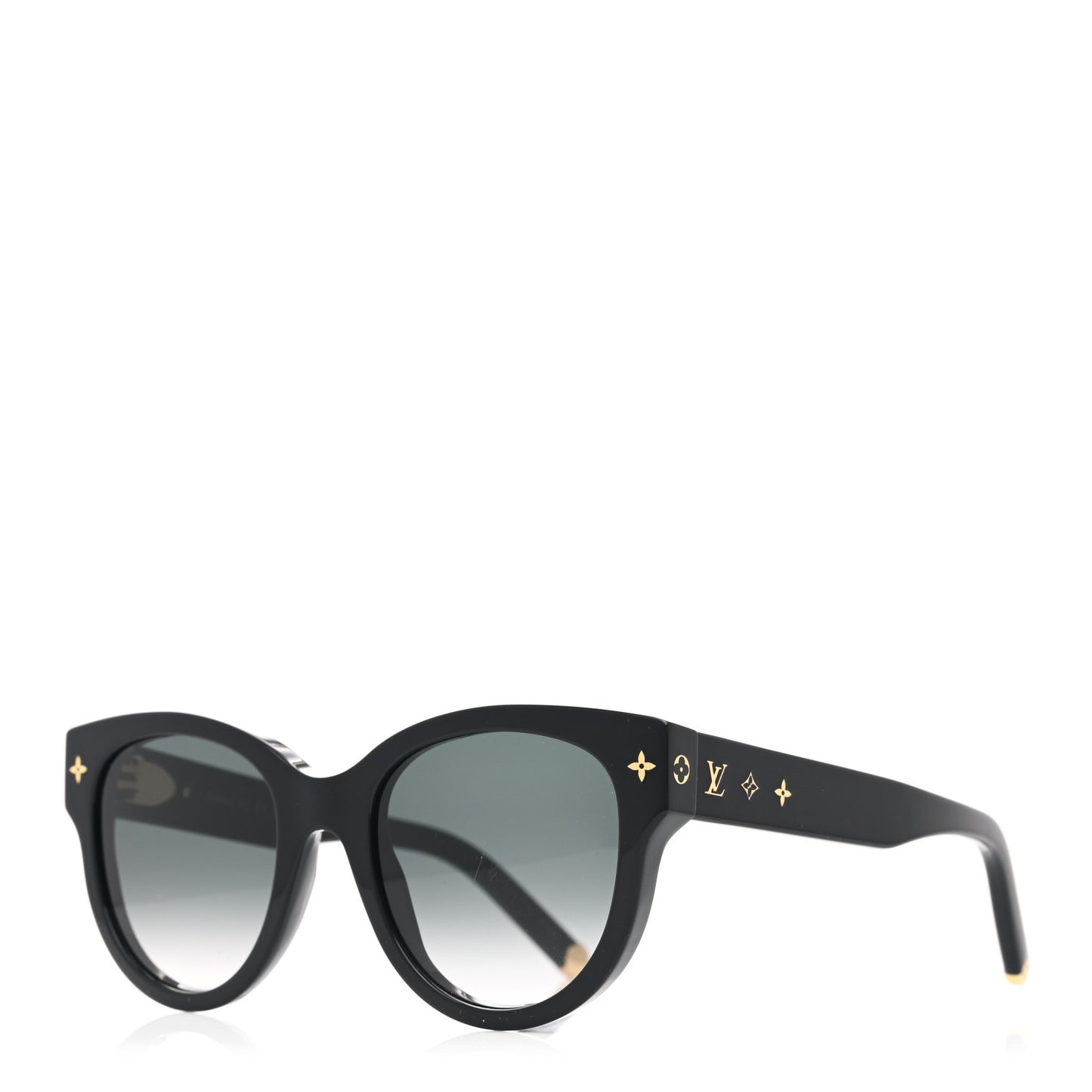 Acetate My Monogram Square Sunglasses Z1526W Black