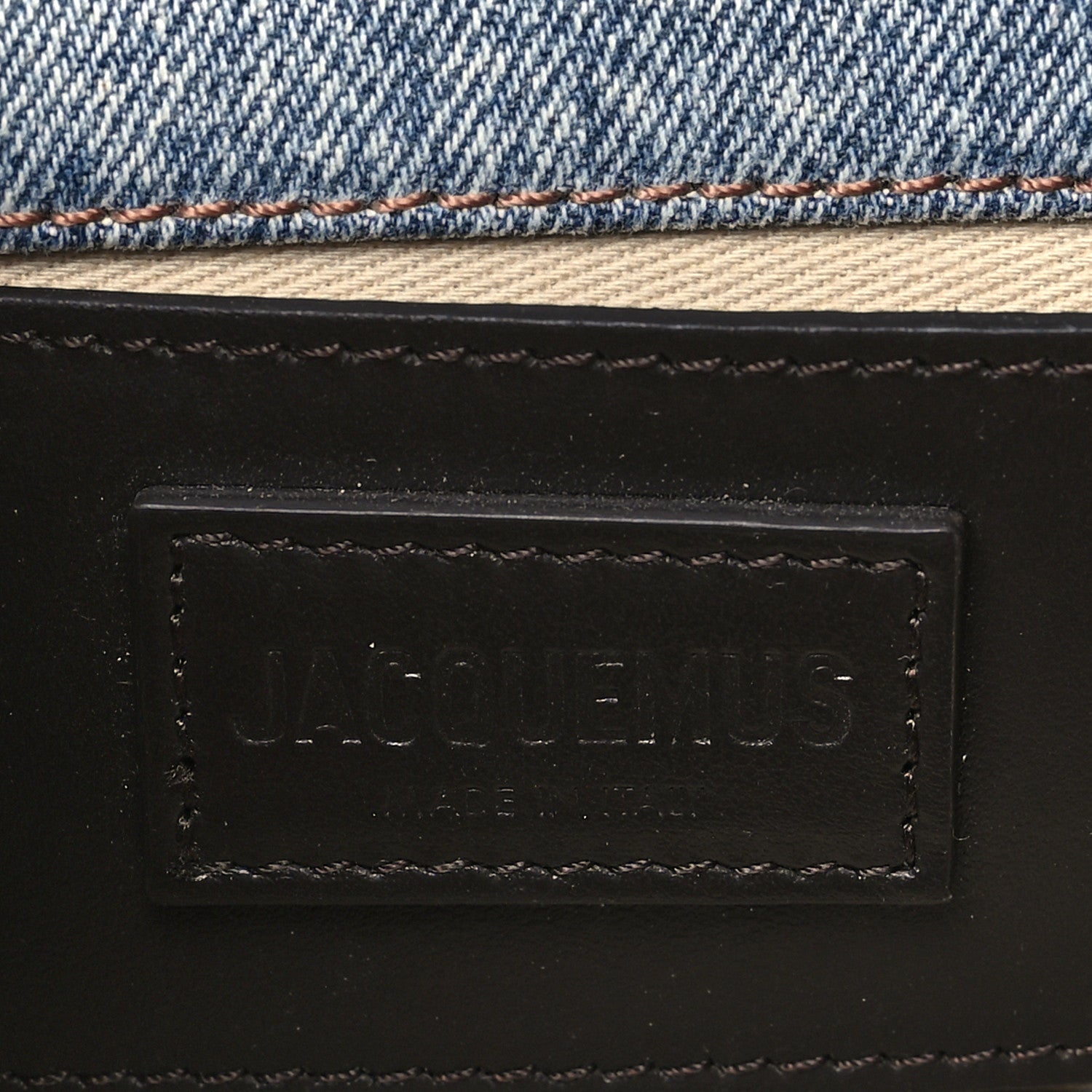 Jacquemus Denim Le Petit Bambimou Blue 6 of 10