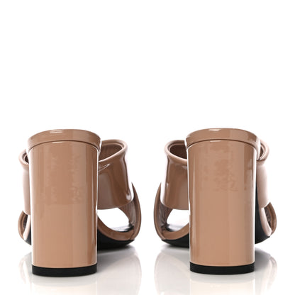 Saint Laurent Patent LouLou 95 Mules 35 Nude 6 of 12