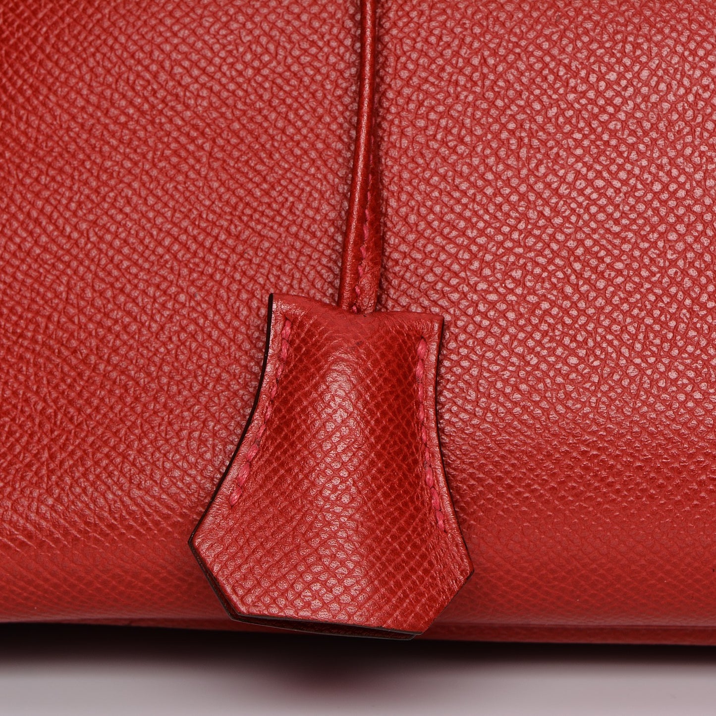 Epsom Birkin 35 Rouge Casaque