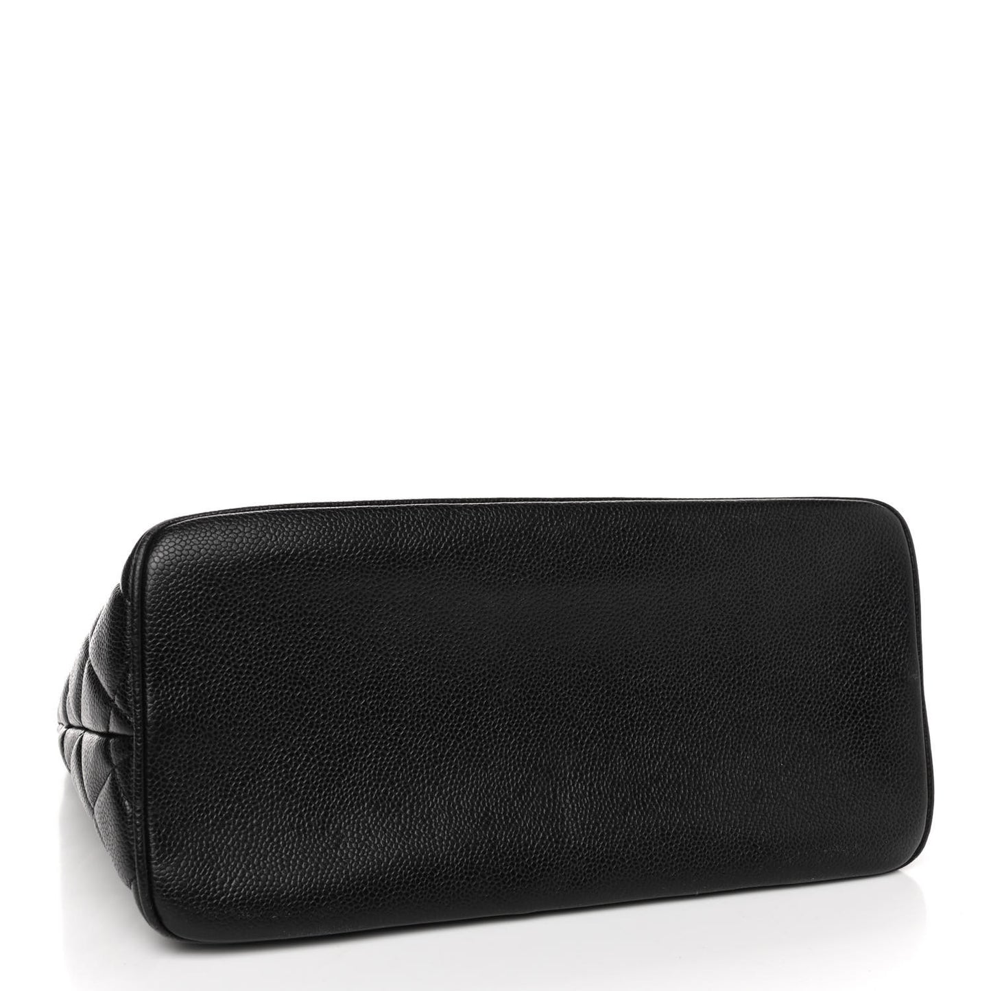 Caviar Quilted Medallion Tote Black