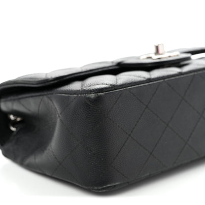 Chanel Caviar Quilted Mini Rectangular Flap Black 9 of 10