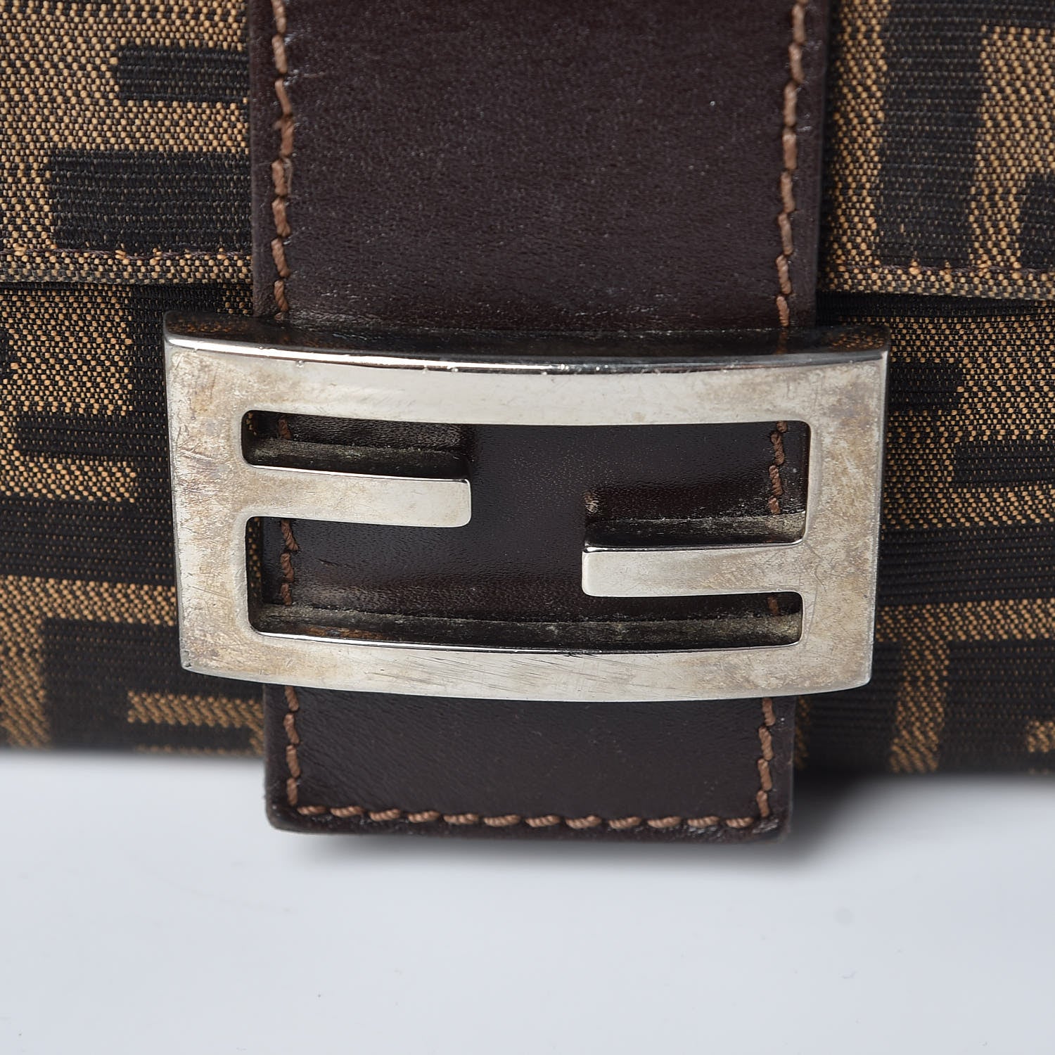 Fendi Zucca Mama Baguette Tobacco 9 of 15