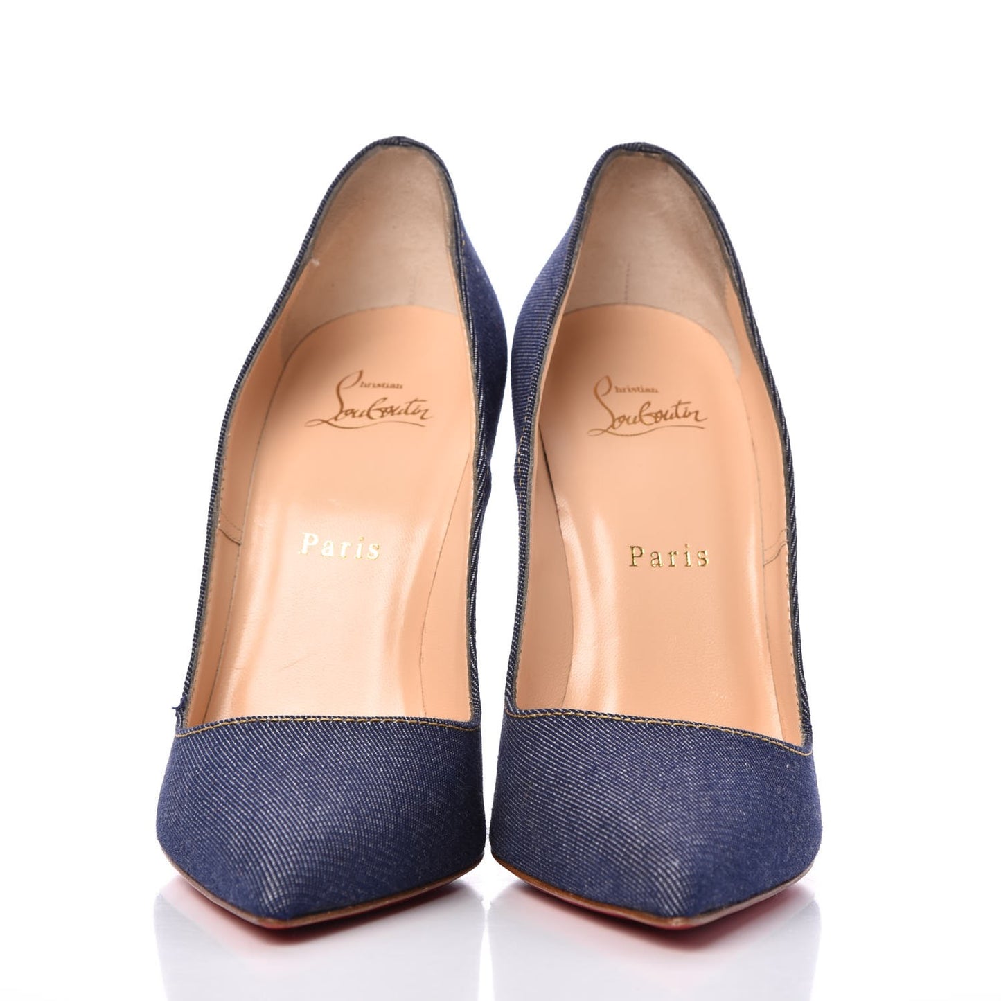 Denim Jazz Calf So Kate 120 Pumps 39 Blue White