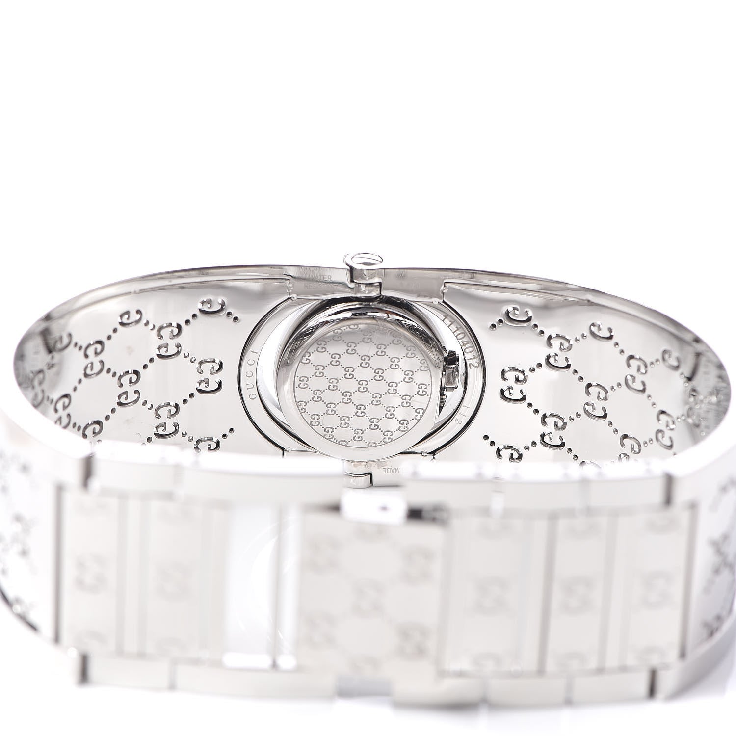 Gucci Stainless Steel 23mm Twirl Quartz Watch Brown 5 of 6