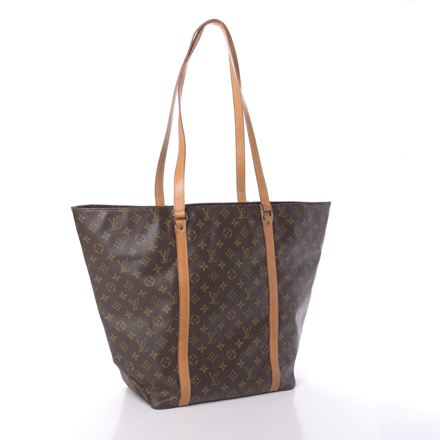 Louis Vuitton Monogram Sac Shopping Tote 3 of 10