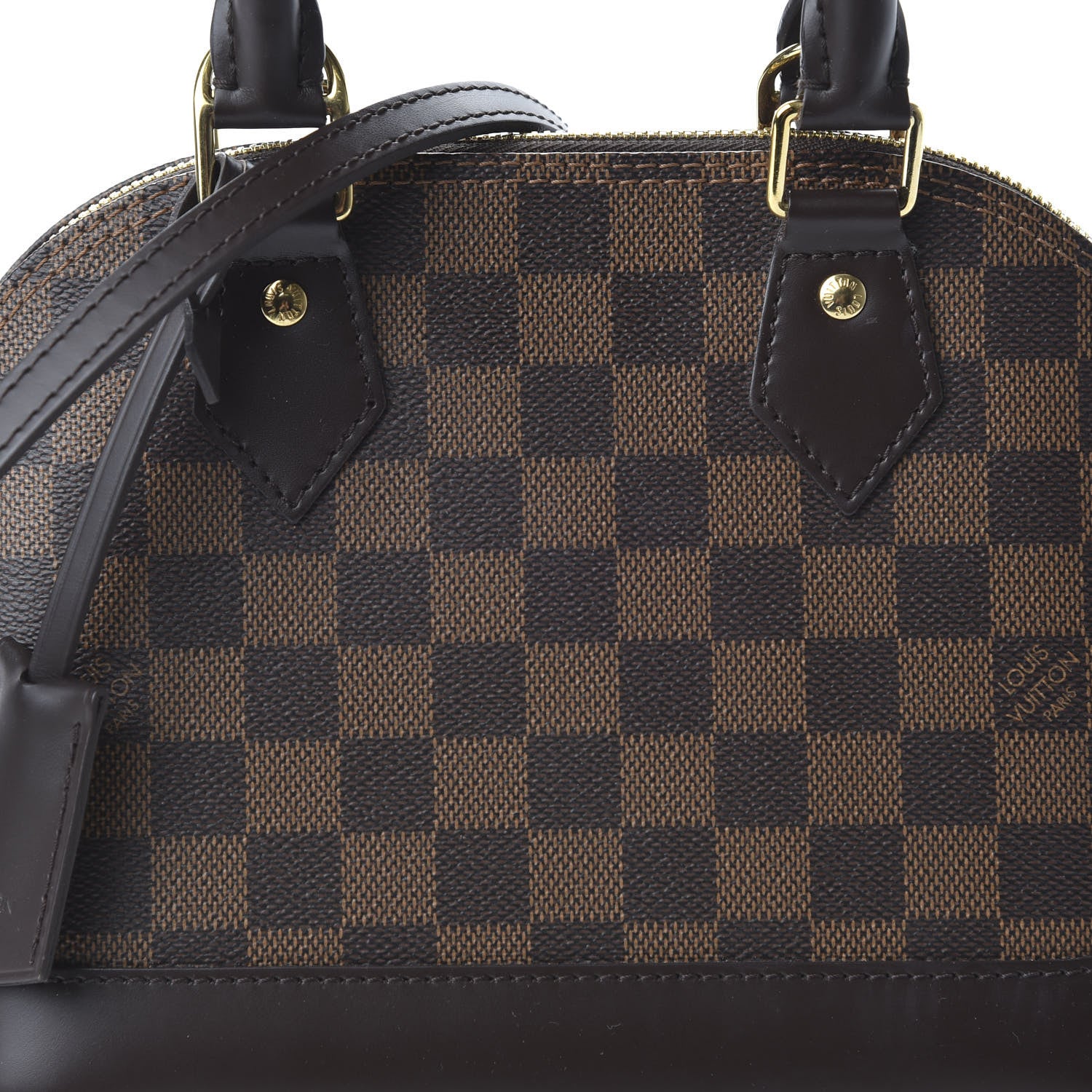 Louis Vuitton Damier Ebene Alma BB 9 of 9