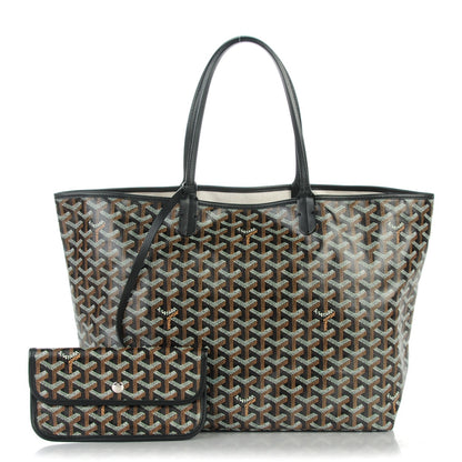 Goyard Goyardine Saint Louis PM Black 1 of 9