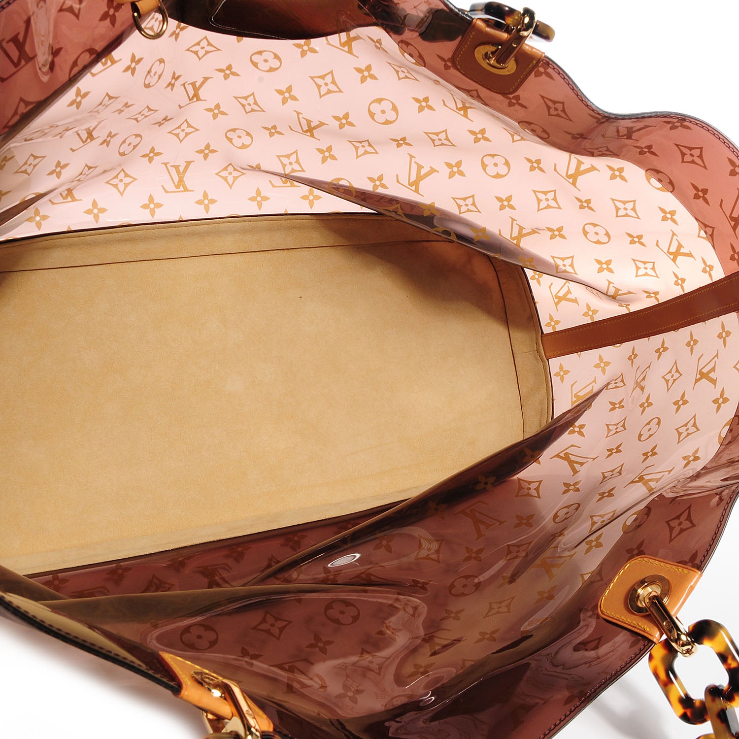 Louis Vuitton Vinyl Cabas Sac Ambre GM 6 of 7