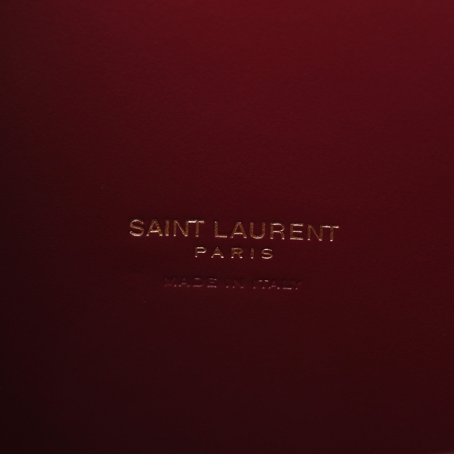 Saint Laurent Calfskin Sac De Jour Burgundy 7 of 11