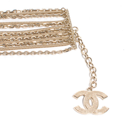 Chanel Chain CC Waspie Belt Gold 7 of 7