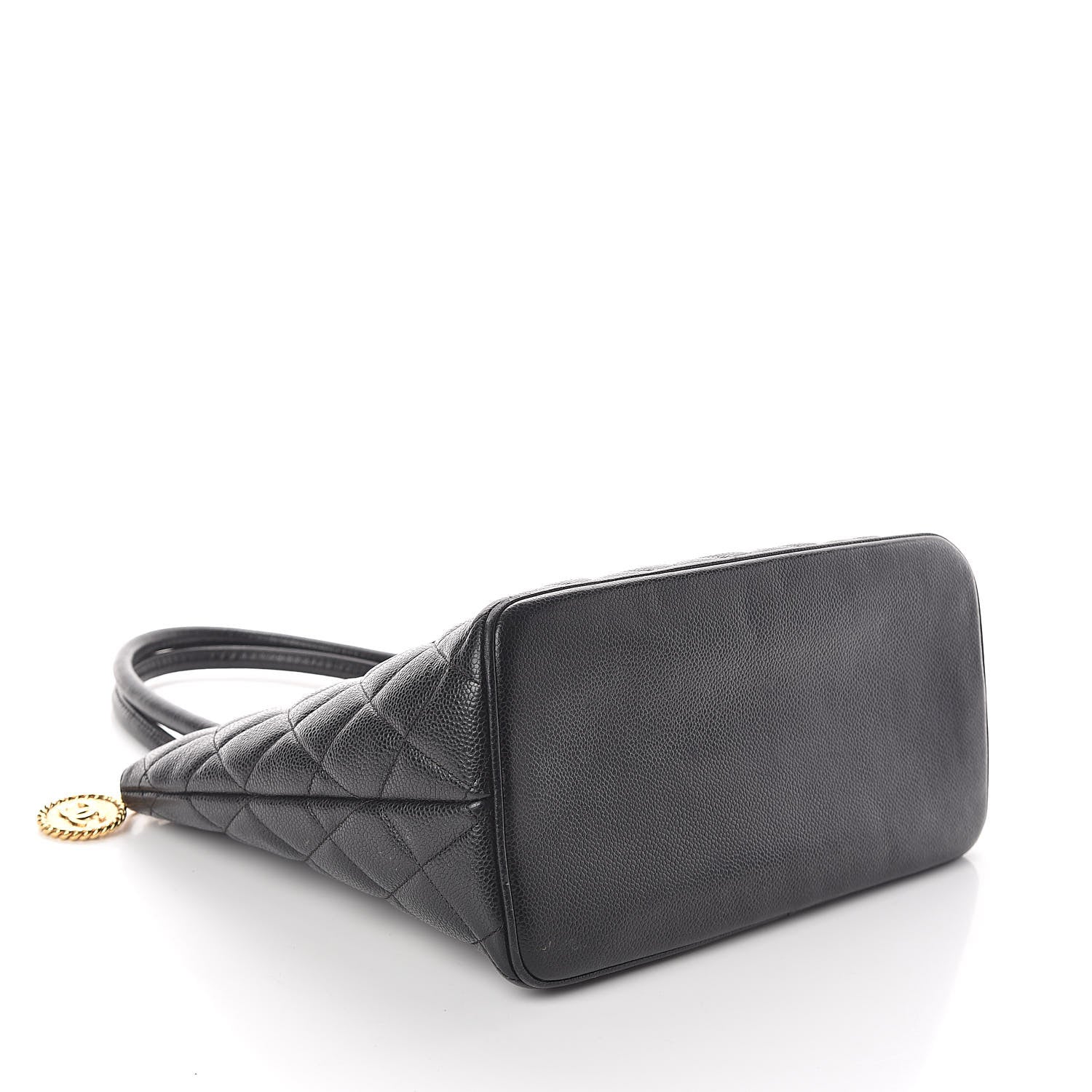 Chanel Caviar Quilted Medallion Tote Black 4 of 10
