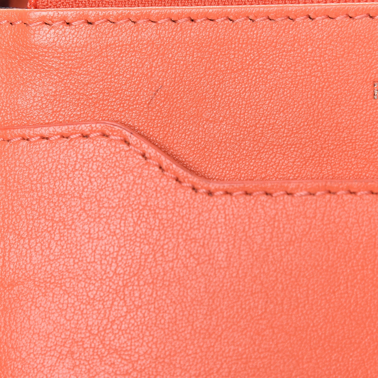 Proenza Schouler Lambskin PS1 Large Chain Wallet Grapefruit 11 of 14