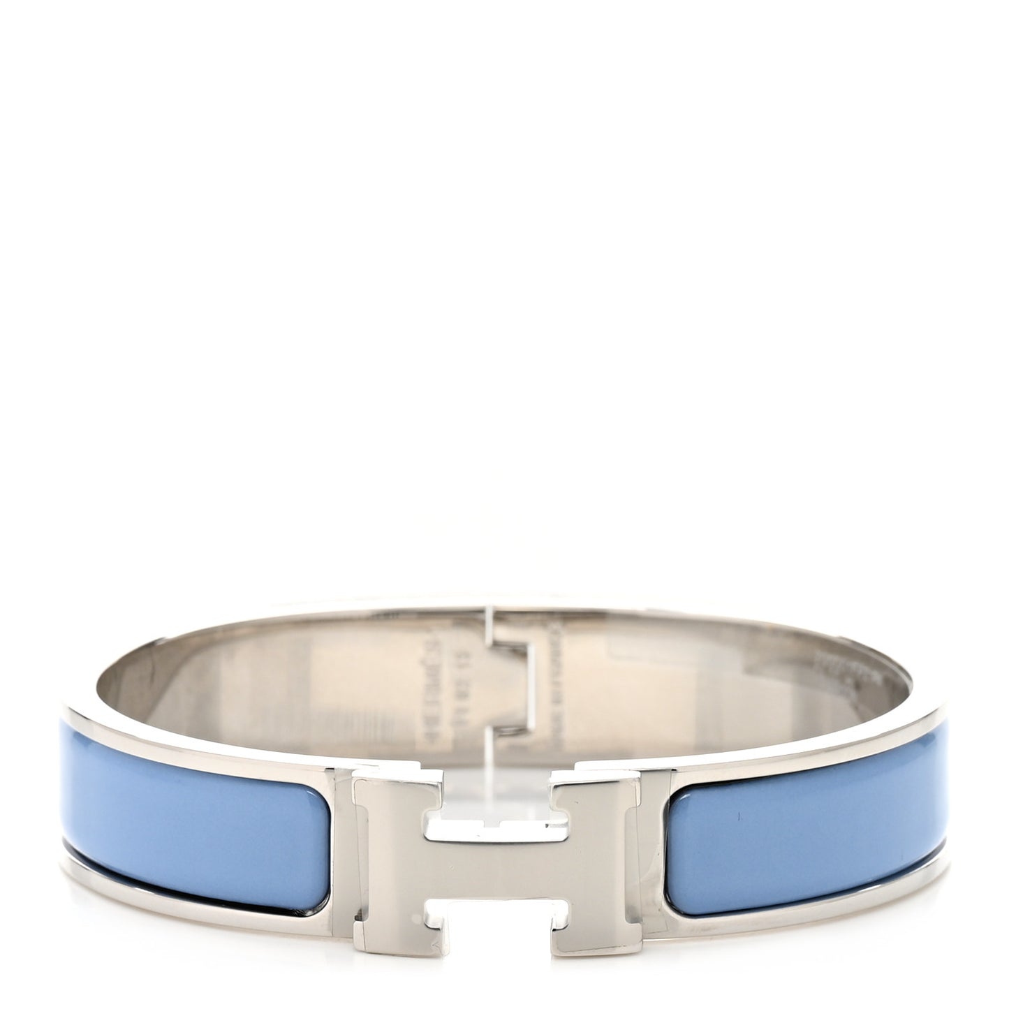Enamel Narrow Clic Clac H Bracelet PM Chardon