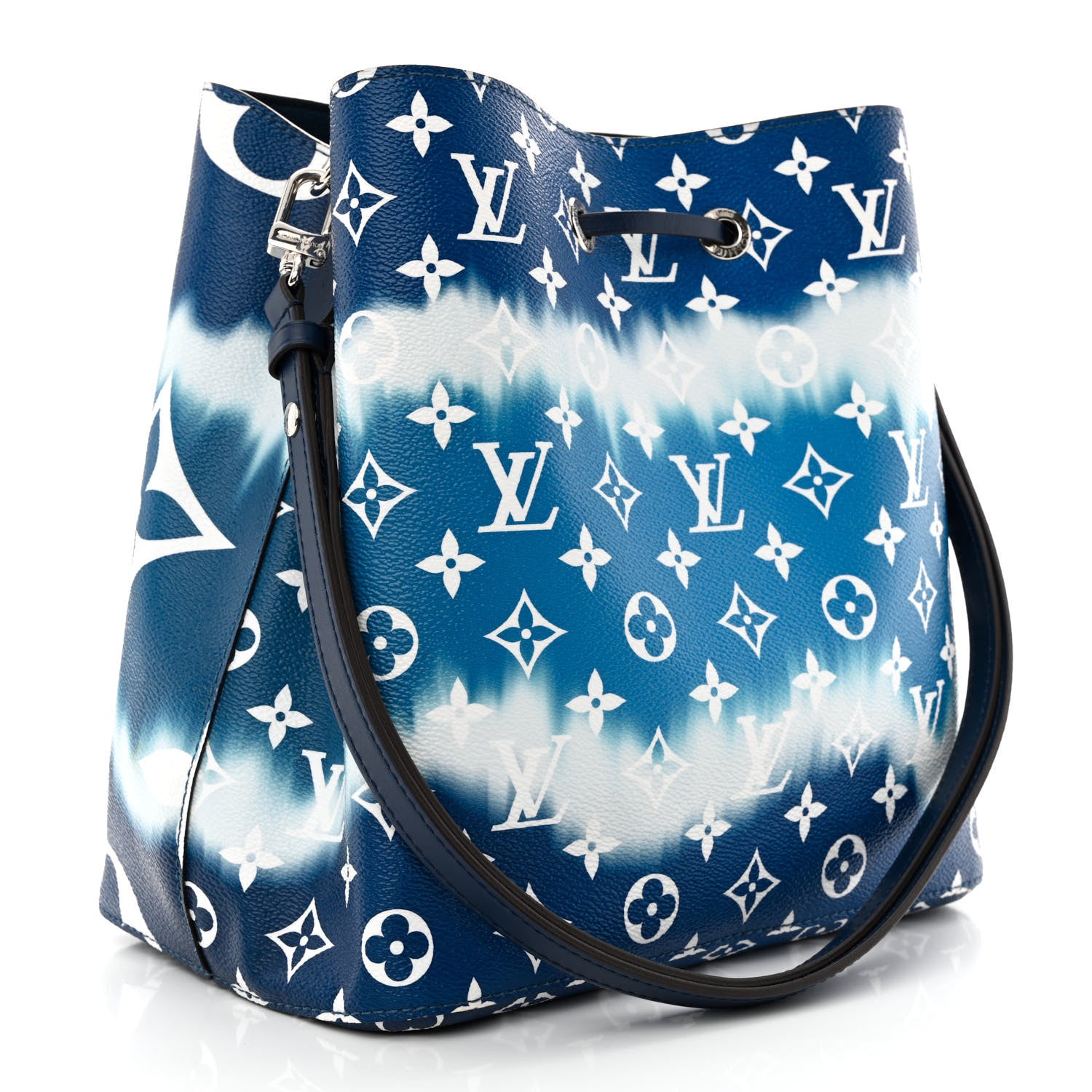 Louis Vuitton Monogram Escale Neonoe MM Blue 3 of 13